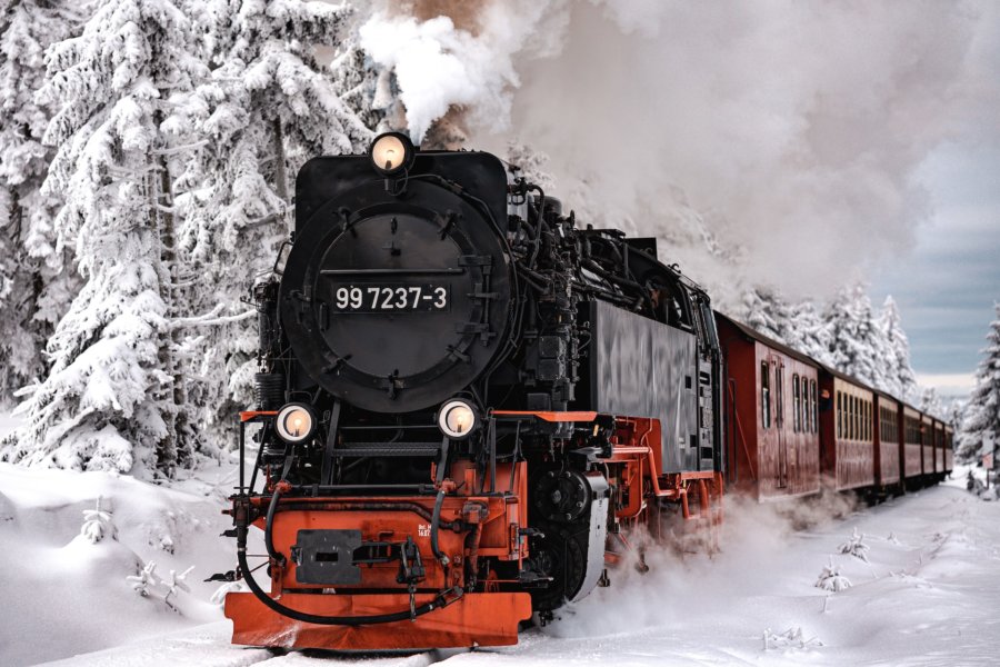 Schmalspurbahn im Harz