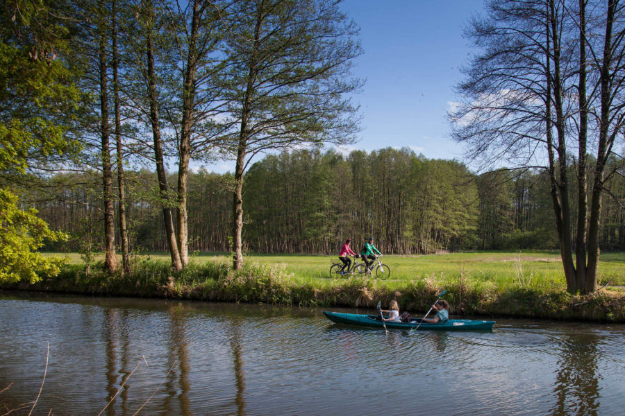 Spreewald Radtour am Fluss